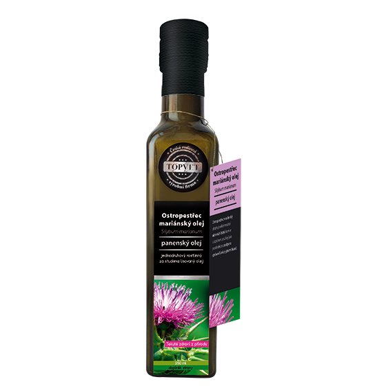 Ostropestřec mariánský olej 250 ml Ostropestřec mariánský olej 250 ml
