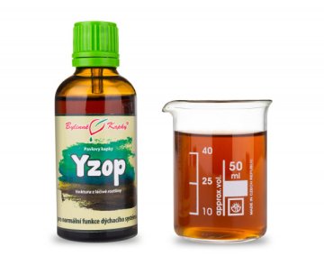 Yzop - bylinné kapky (tinktura) 50 ml