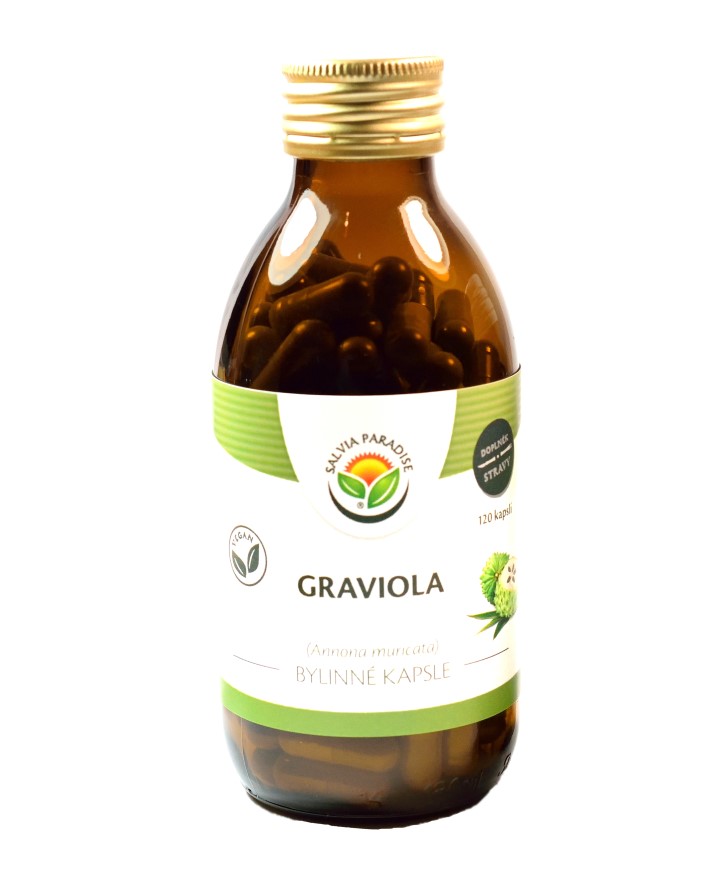 Graviola - Annona muricata kapsle 120 ks Graviola - Annona muricata kapsle 120 ks