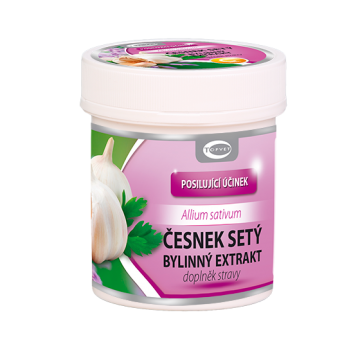 Česnek bylinný extrakt - kapsle 60 ks Česnek bylinný extrakt - kapsle 60 ks