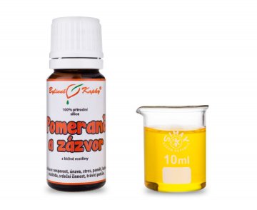 Zázvor-Pomeranč - 100% přírodní silice - esenciální (éterický) olej 10 ml