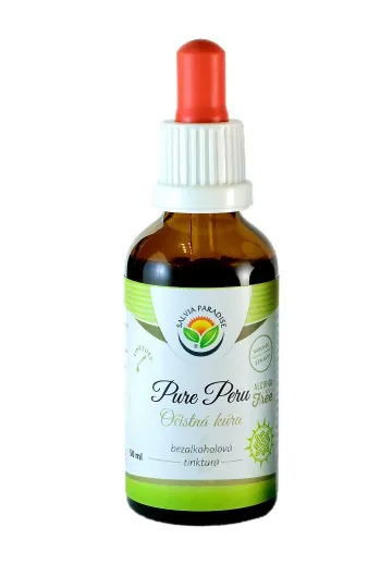 Pure Peru bylinné kapky (tinktura) bez alkoholu 50 ml