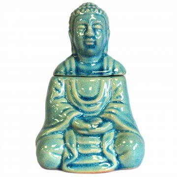 Aroma Lampa Sedící Buddha - Modrá