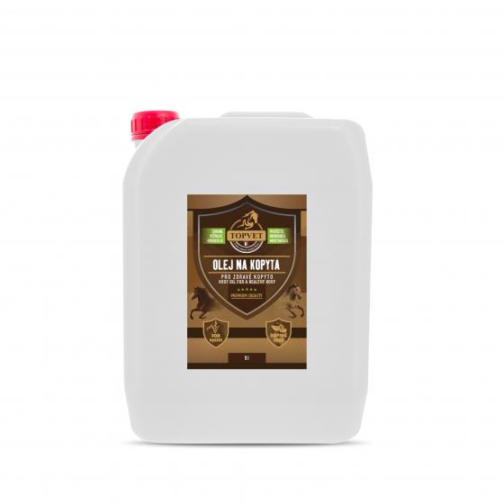 Olej na kopyta - pro zdravé kopyto 5 l Olej na kopyta - pro zdravé kopyto 5 l