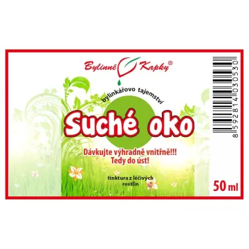 Suché oko - Bylinné kapky (tinktura) Bylinkářovo tajemství 50 ml