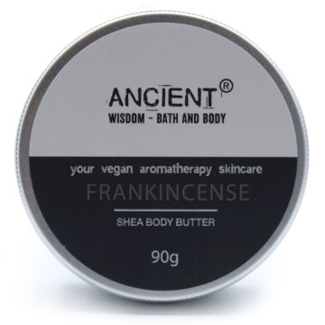 Aromaterapeutické bambucké tělové máslo 90g - frankincense (kadidlo)