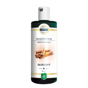 Skořicový masážní olej 200 ml Skořicový masážní olej 200 ml