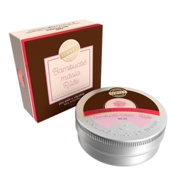 Bambucké máslo - Růže 50 ml Bambucké máslo - Růže 50 ml