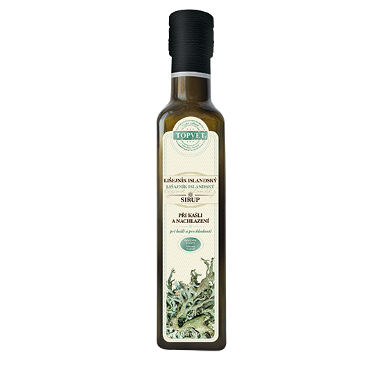 Lišejník islandský sirup - farmářský 320 g Lišejník islandský sirup - farmářský 320 g