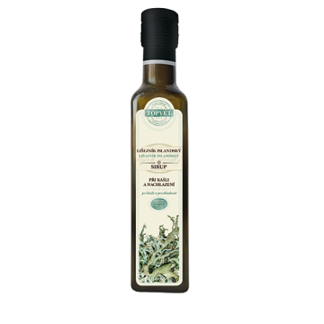 Lišejník islandský sirup - farmářský 320 g Lišejník islandský sirup - farmářský 320 g