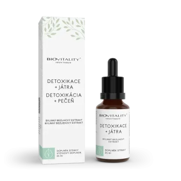Detoxikace + Játra AF tinktura, kapky bez alkoholu 25 ml