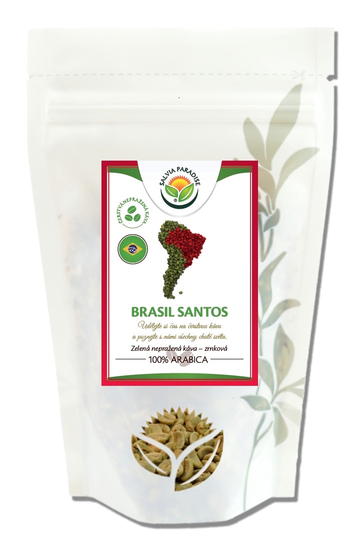 Káva - Brasil Santos zelená nepražená 1000 g Káva - Brasil Santos zelená nepražená 1000 g