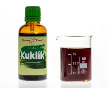 Kuklík - bylinné kapky (tinktura) 50 ml