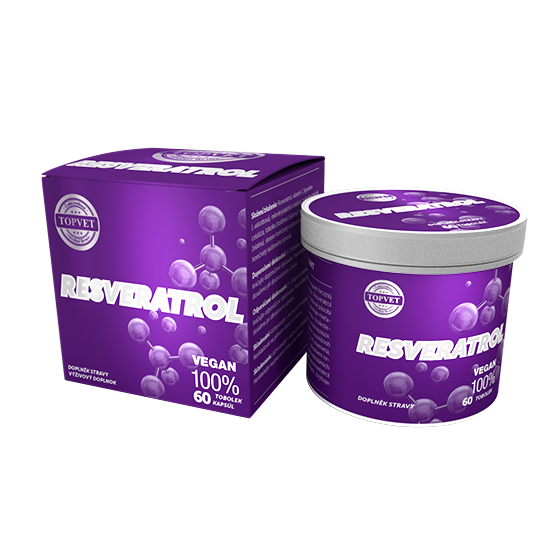 Resveratrol bylinný extrakt - kapsle 60 ks Resveratrol bylinný extrakt - kapsle 60 ks