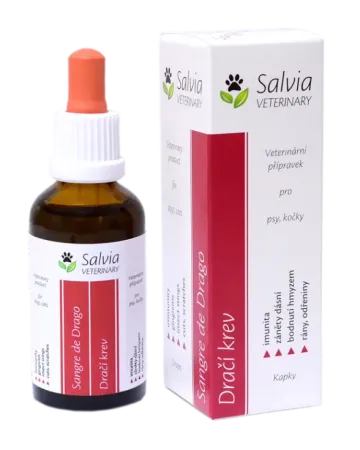 Dračí krev pro psy a kočky, bylinné kapky (tinktura) 50 ml