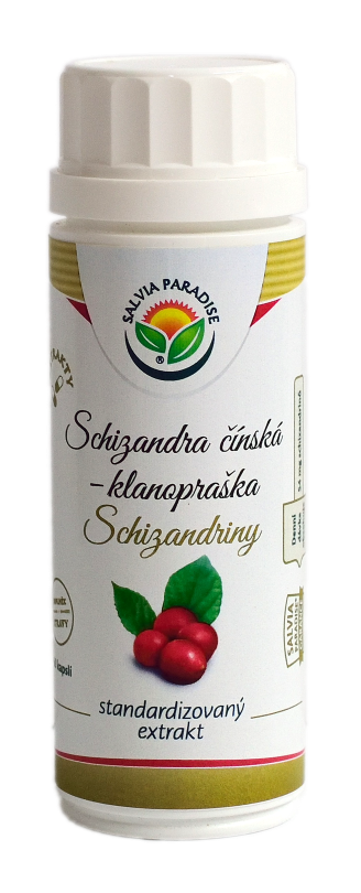 Schizandra standardizovaný extrakt kapsle 60 ks Schizandra standardizovaný extrakt kapsle 60 ks