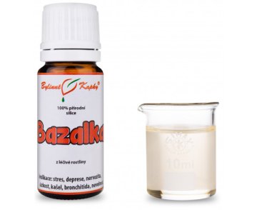 Bazalka pravá - 100 % přírodní silice - esenciální (éterický) olej 10 ml