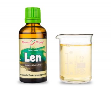 Len - bylinné kapky (tinktura) 50 ml