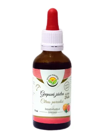 Grepová jádra - Citrus paradisi bylinné kapky (tinktura) bez alkoholu 50 ml