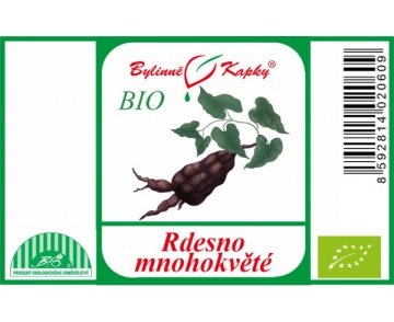 Rdesno mnohokvěté BIO - bylinné kapky (tinktura) 50 ml