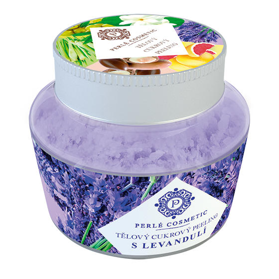 Perlé Cosmetic Cukrový peeling s levandulí 200 g Perlé Cosmetic Cukrový peeling s levandulí 200 g
