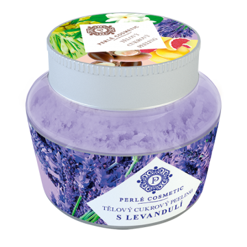 Perlé Cosmetic Cukrový peeling s levandulí 200 g Perlé Cosmetic Cukrový peeling s levandulí 200 g