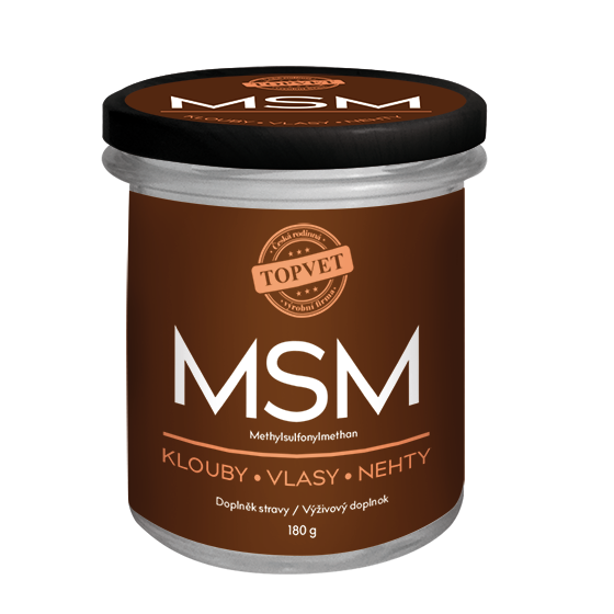 MSM - Methylsulfonylmethan 180 g MSM - Methylsulfonylmethan 180 g
