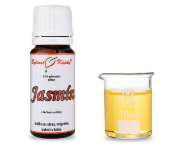 Jasmín - 15 % přírodní silice - esenciální (éterický) olej 10 ml