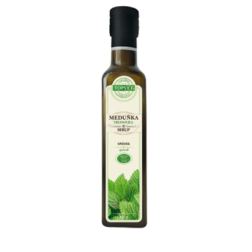 Meduňkový sirup - farmářský 320 g Meduňkový sirup - farmářský 320 g
