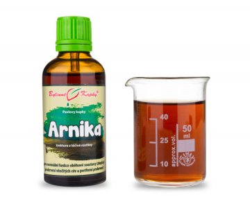 Arnika (prha) - bylinné kapky (tinktura)  50 ml