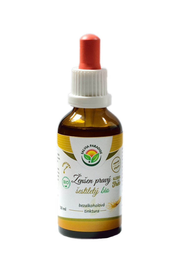 Ženšen pravý 6letý AF tinktura BIO 50 ml Ženšen pravý 6letý AF tinktura BIO 50 ml