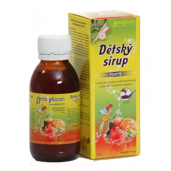 Dětský sirup multivitaminový forte 130 g Dětský sirup multivitaminový forte 130 g