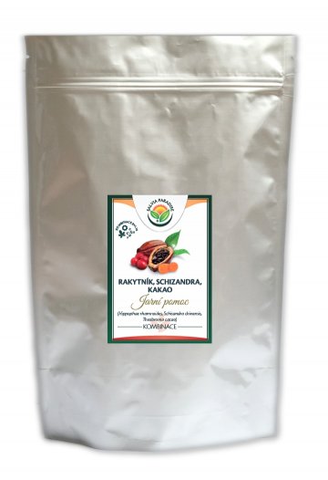 Jarní pomoc - rakytník/schizandra/kakao 400 g Jarní pomoc - rakytník/schizandra/kakao 400 g