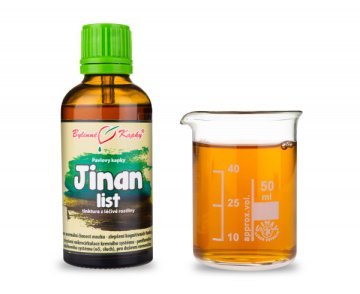 Jinan list (Ginkgo) - bylinné kapky (tinktura) 50 ml