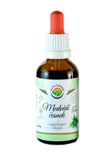 Medvědí česnek lyofilizovaný bylinné kapky (tinktura) bez alkoholu 50 ml