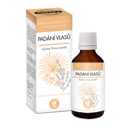 Biovitality Padání vlasů kapky 50 ml Biovitality Padání vlasů kapky 50 ml