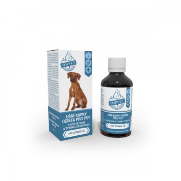 Ušní kapky očista pro psy 50 ml Ušní kapky očista pro psy 50 ml