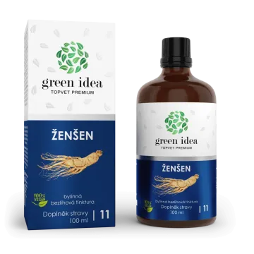 Ženšen AF tinktura bez alkoholu 100 ml