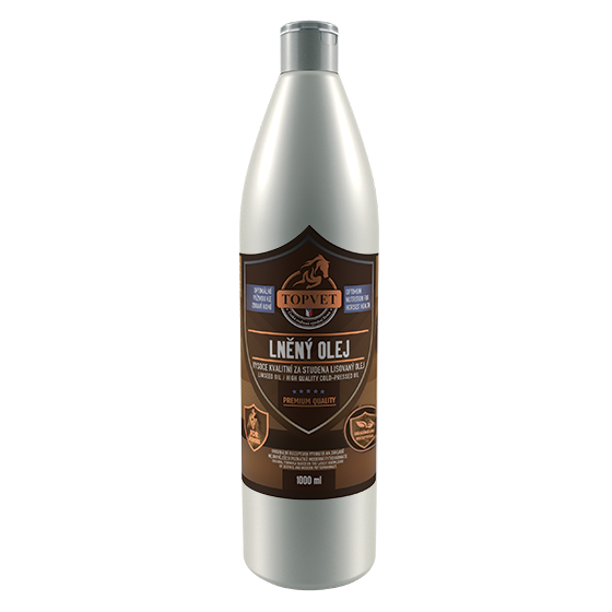 Lněný olej 1000 ml Lněný olej 1000 ml