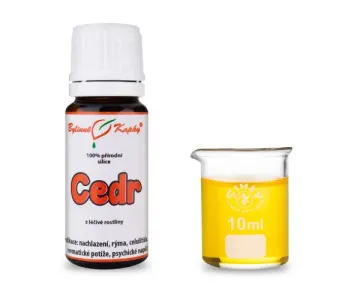 Cedr - 100% přírodní silice - esenciální (éterický) olej 10 ml