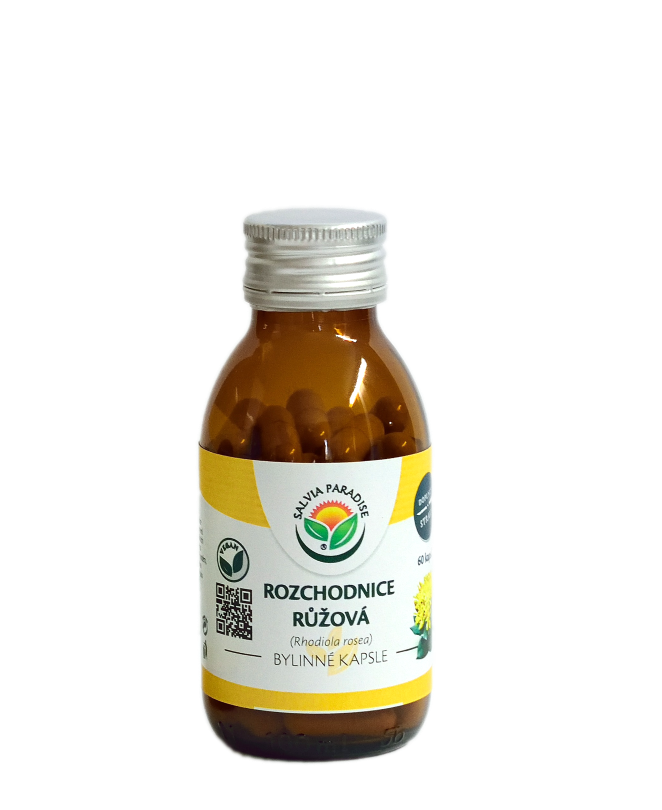 Rozchodnice růžová - Rhodiola kapsle 60 ks Rozchodnice růžová - Rhodiola kapsle 60 ks