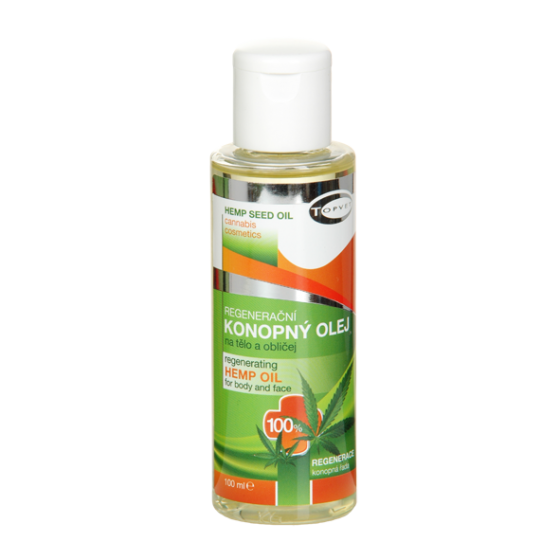 Regenerační konopný olej 100% 100 ml Regenerační konopný olej 100% 100 ml