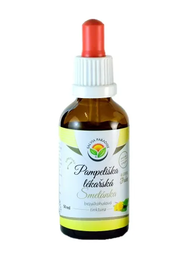 Pampeliška lékařská bylinné kapky (tinktura) bez alkoholu 50 ml