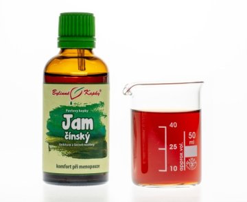 Jam (yam-smldinec) čínský (TCM) (Dioscorea batatas) - bylinné kapky (tinktura) 50 ml
