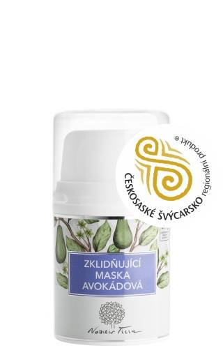 Zklidňující maska avokádová 50 ml Zklidňující maska avokádová 50 ml