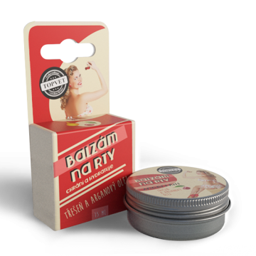 Balzám na rty - Třešeň a arganový olej 15 ml Balzám na rty - Třešeň a arganový olej 15 ml
