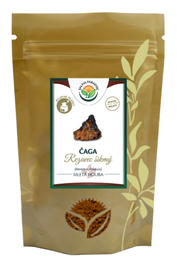 Čaga - rezavec šikmý mletý 70g Čaga - rezavec šikmý mletý 70g