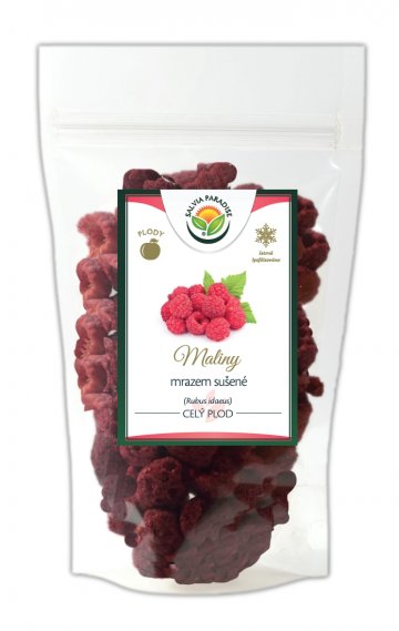 Maliny celé sušené mrazem - lyofilizované 20 g Maliny celé sušené mrazem - lyofilizované 20 g