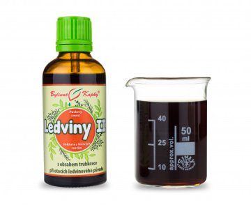 Ledviny II - bylinné kapky (tinktura) 50 ml