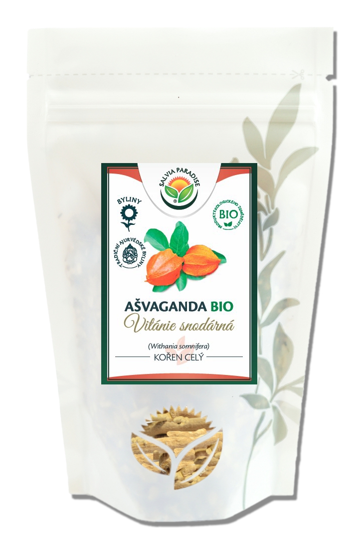 Ašvaganda kořen celý BIO 80 g Ašvaganda kořen celý BIO 80 g